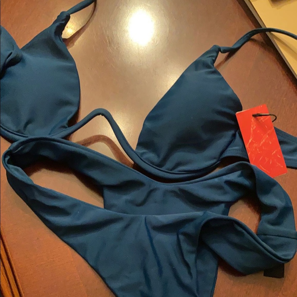 Cider Blue Bathing Suit (Small)